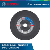 Bosch 7-inch Grinding Disc for Metal